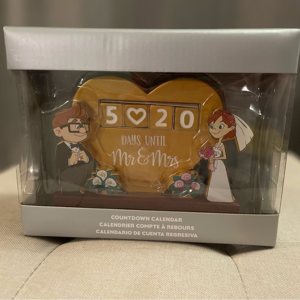 Disney Up Bridal Gift, matching his and her sweatshirt and wedding countdown - Picture 11 of 11